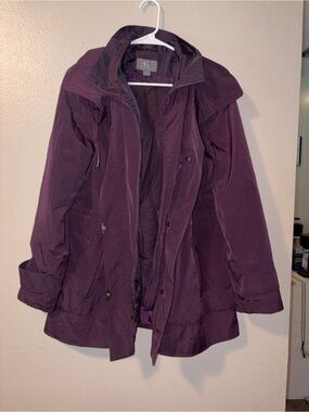 Gallery Purple Women's Lightweight Rain Jacket